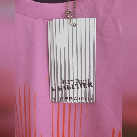 Y/PROJECT-Pink Jean-Paul Gaultier Edition Layered Long Sleeve T-Shirt - Picture 8 of 9